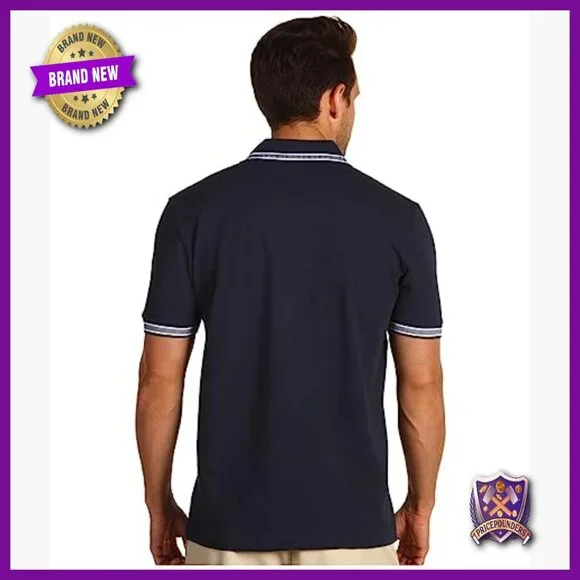 Regular Fit Polo Shirt with Moisture Wicking Technology